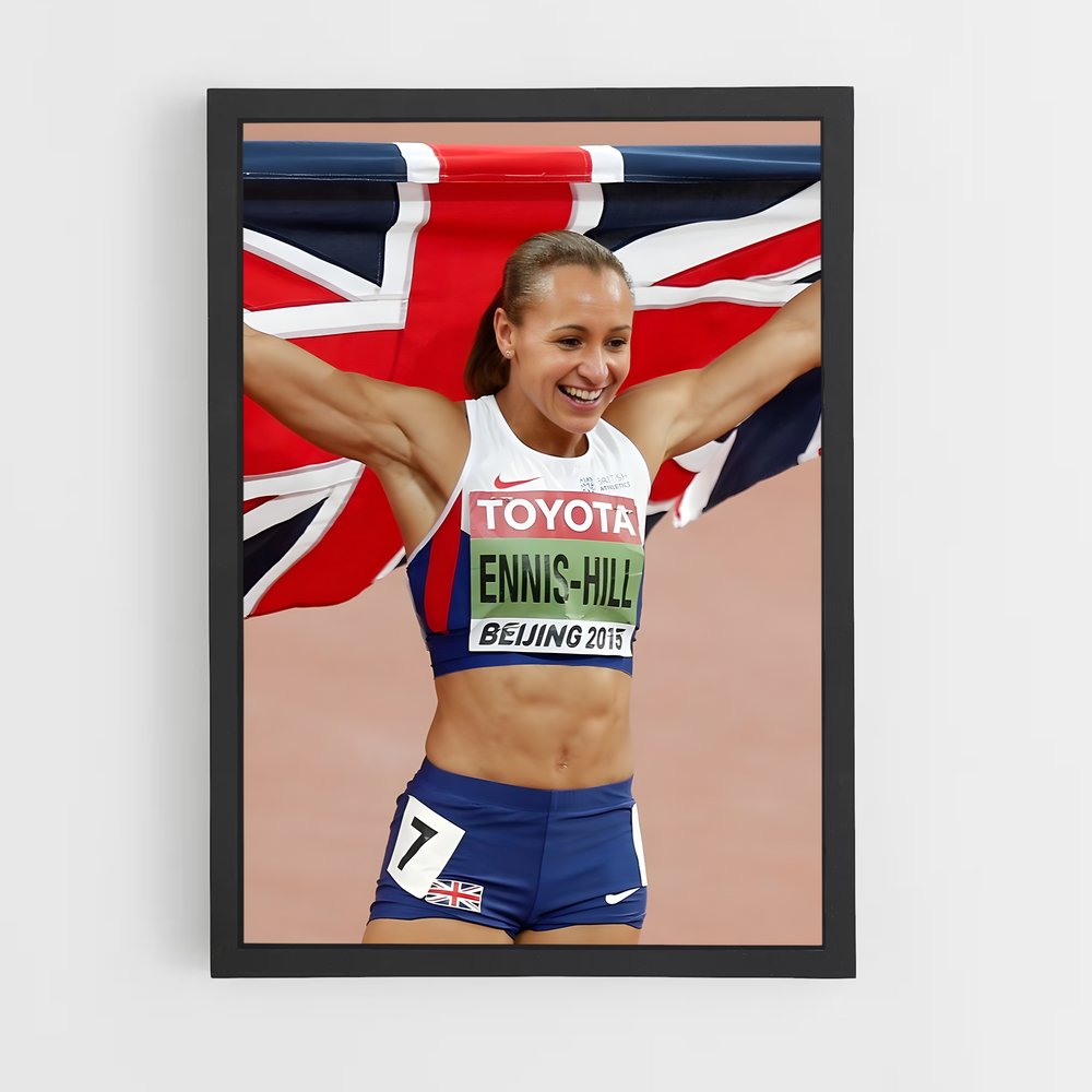Poster Fierté Olympique – affiche Athlétisme (vue 2)